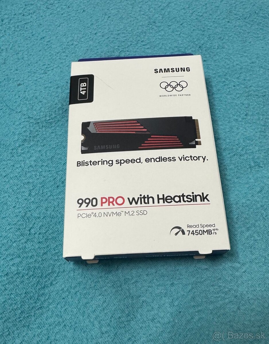 Samsung 990 PRO 4TB Heatsink - rozbaleny
