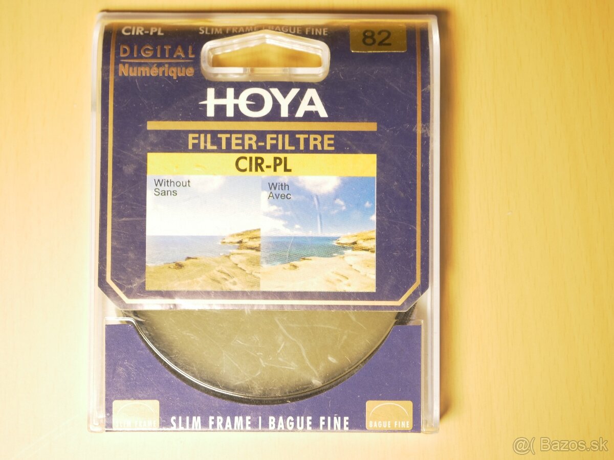 Hoya polarizačný slim 82mm