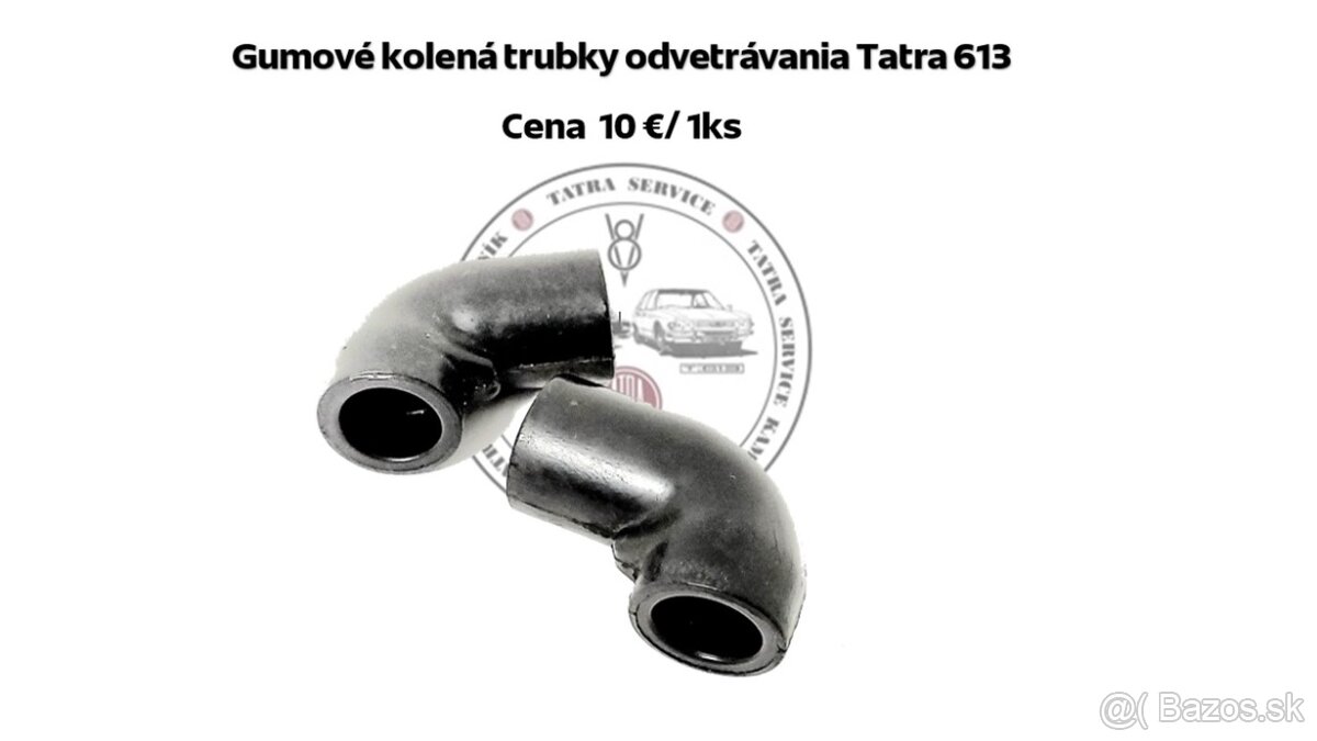 Tatra 613 gumy odvetrávania motora