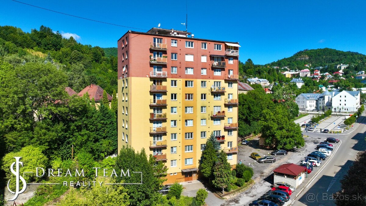 3-izbový byt s balkónom, 63m2, Dolná ulica, Banská Štiavnica