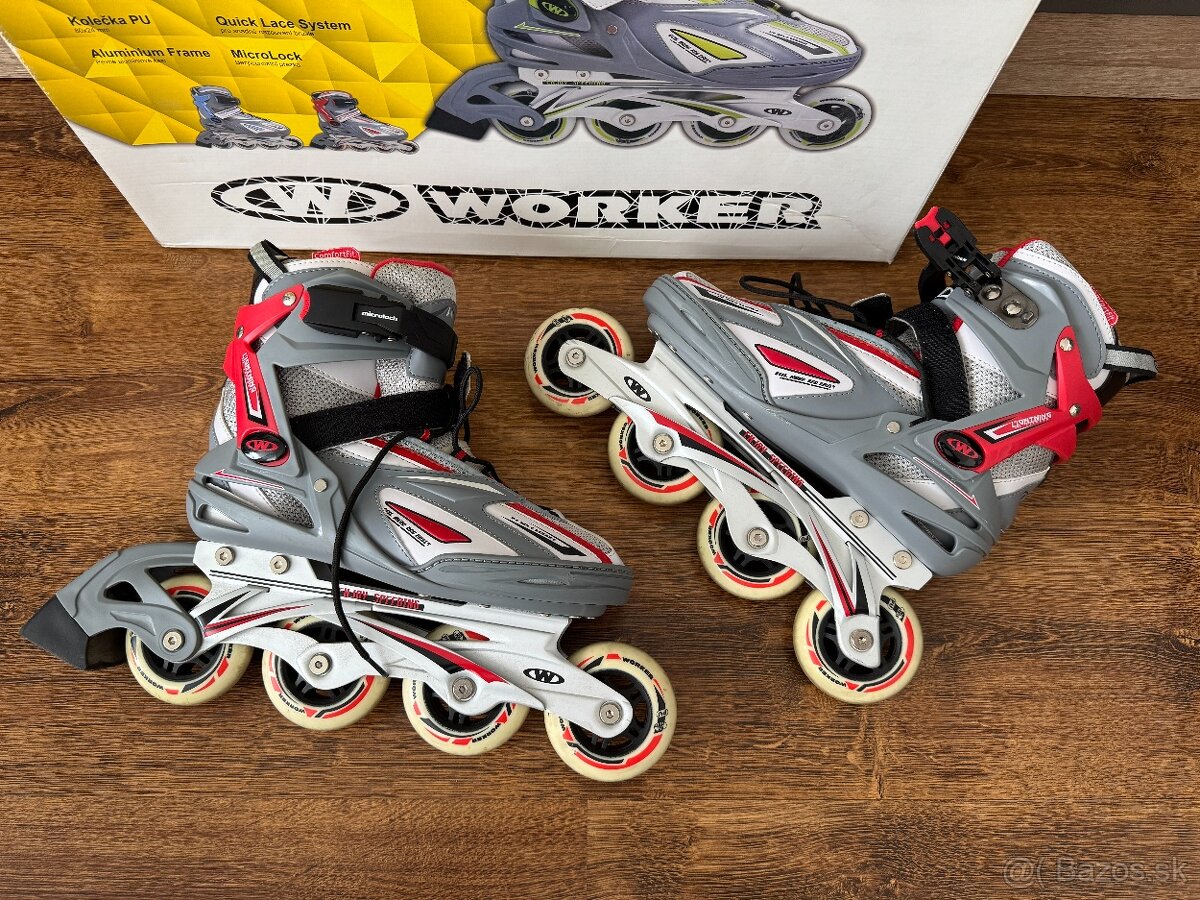 Predám kolieskové korčule - Worker Gina v.40