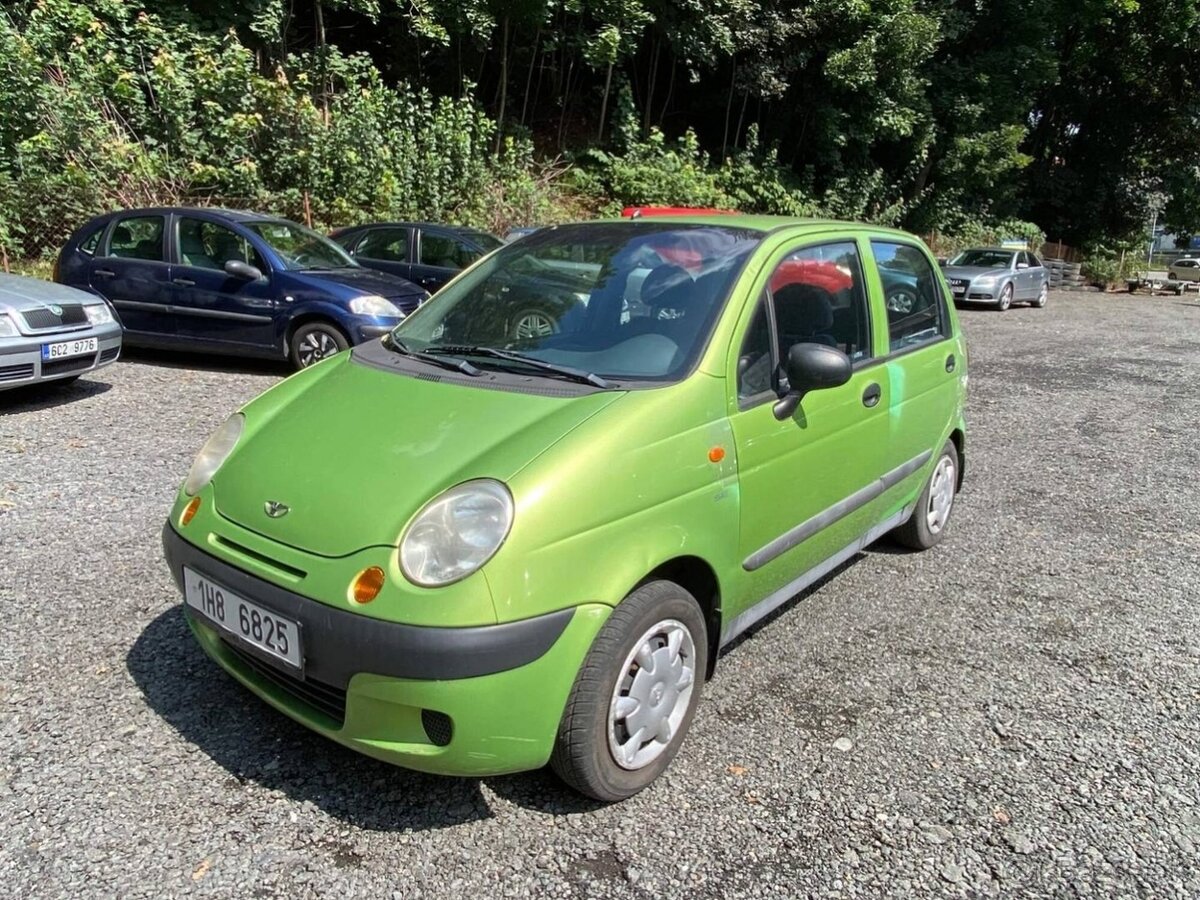 Daewoo Matiz 0.8i 93 tis km 2x el.okna nové ČR servo