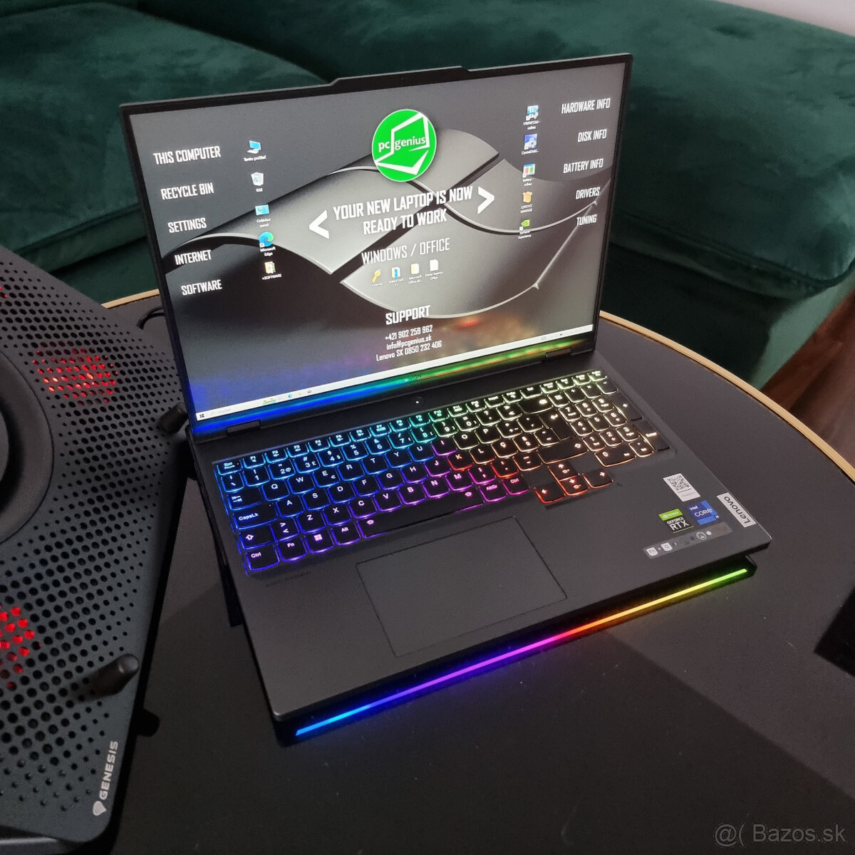 Lenovo Legion Pro 7 16|R9|RTX 4080|32GB|1TB SSD
