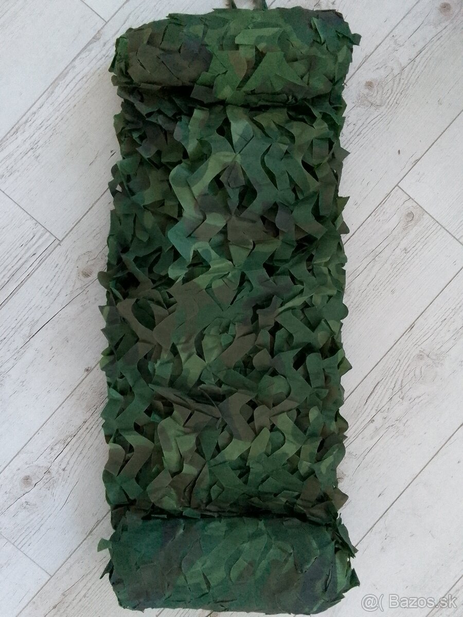 Čisto nová vojenská maskovacia sieť 5x4m