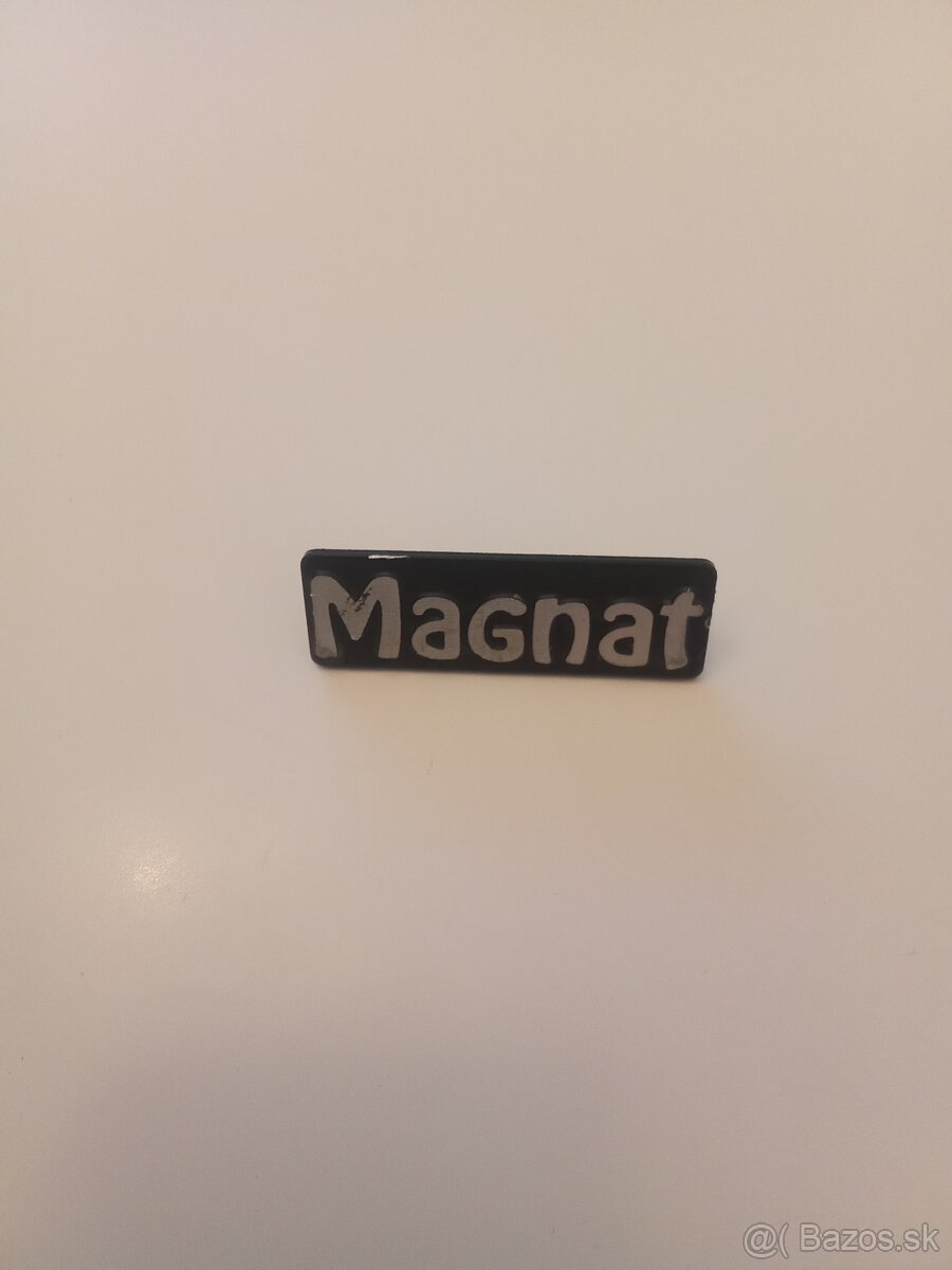 Magnat logo, nápis