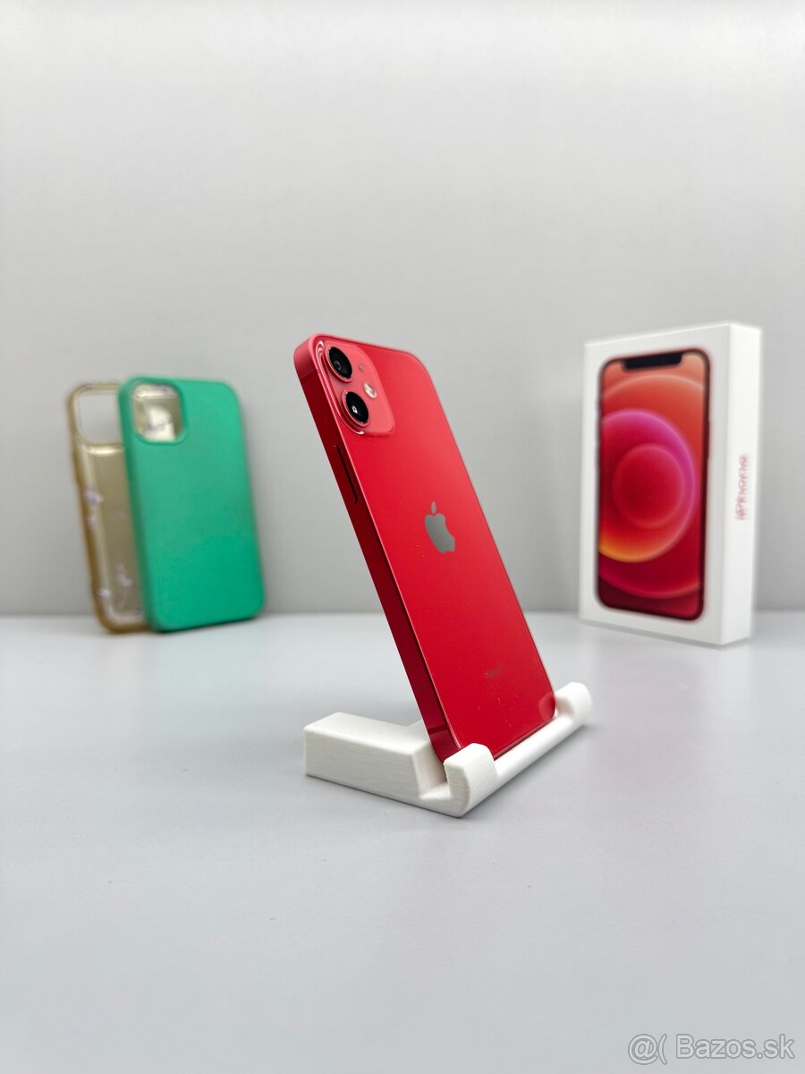 iPhone 12 MINI RED TOP STAV NOVÁ BATÉRIA 100%
