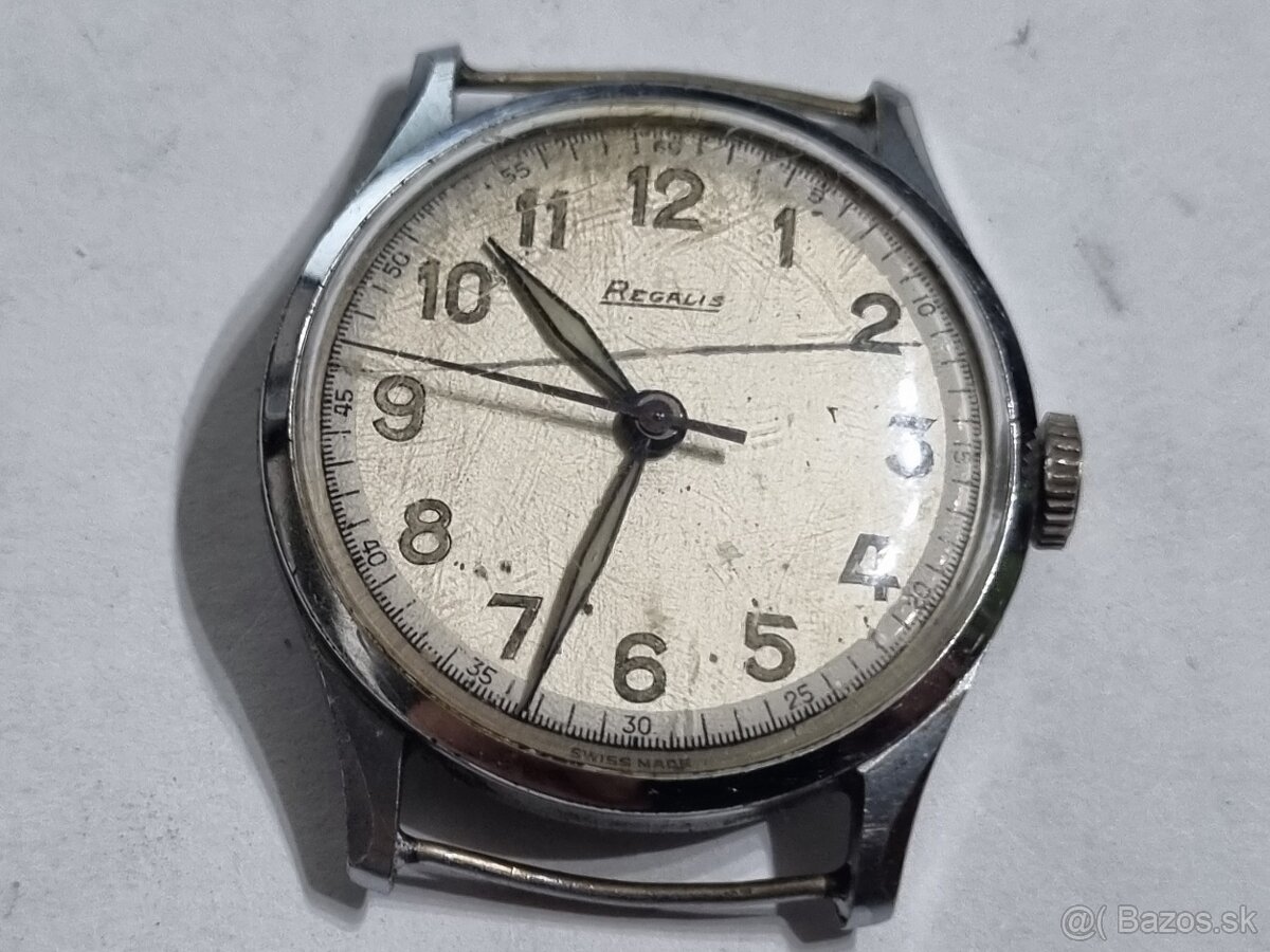 Vojenské hodinky,regalis.