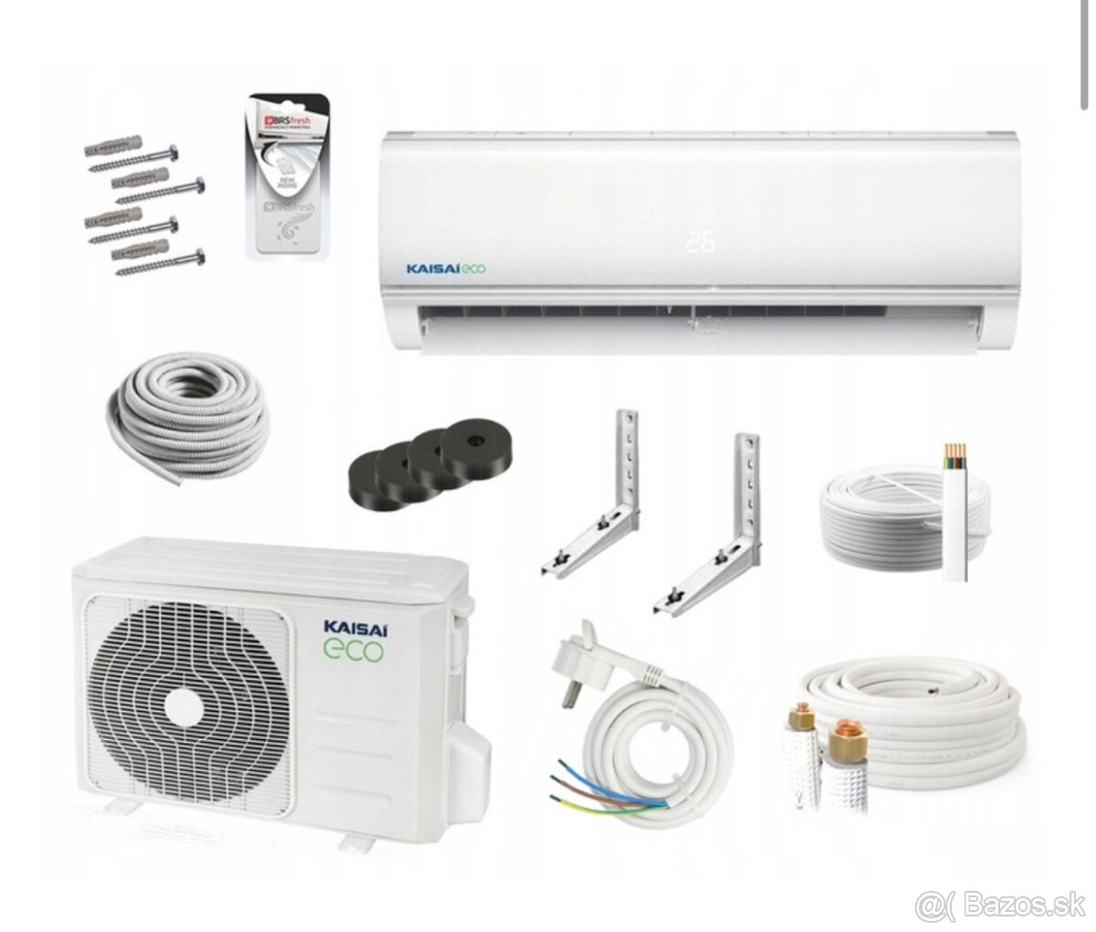 Nástenná klimatizácia KAISAI ECO 3,5 kW WiFi Kalichy Sada 3