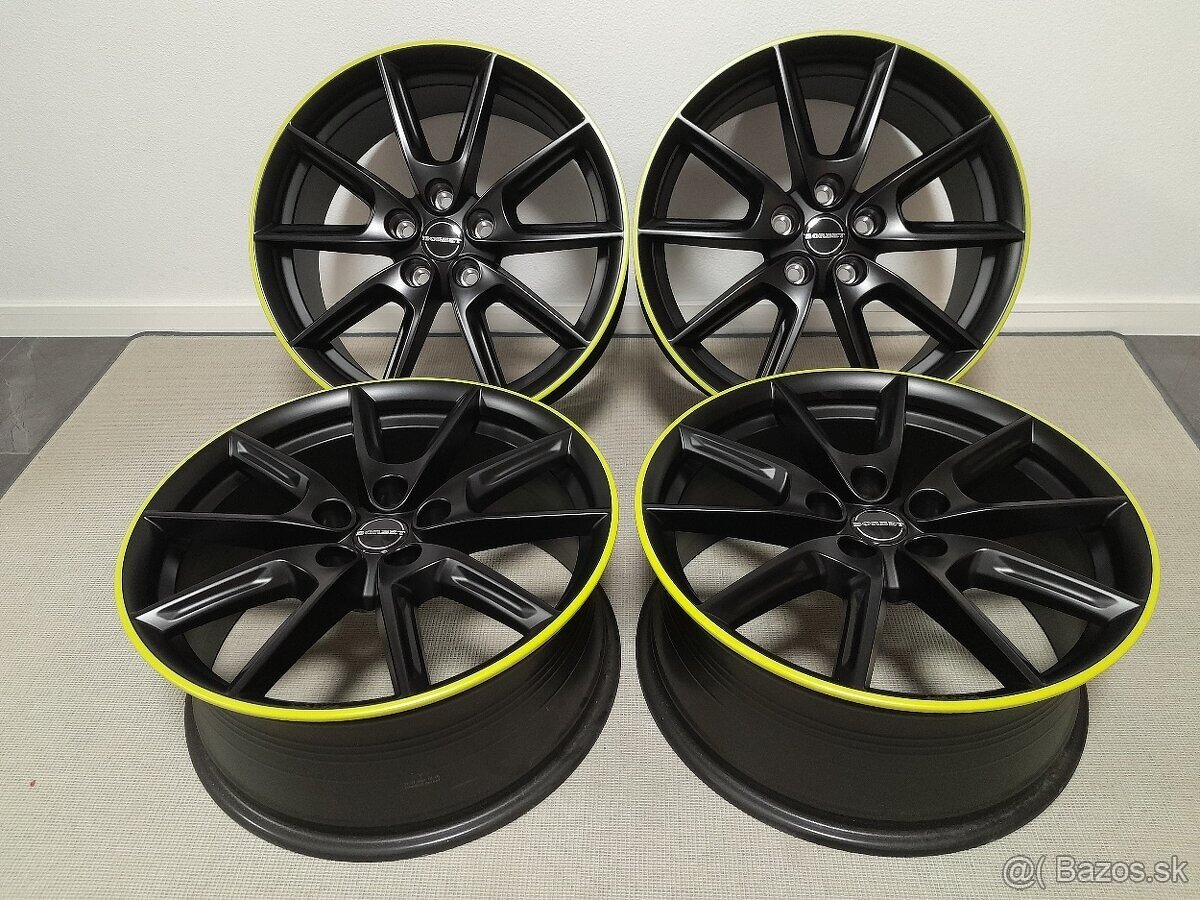 Alu disky R18 5x112 Et44 8J Borbet Audi Vw Škoda Seat
