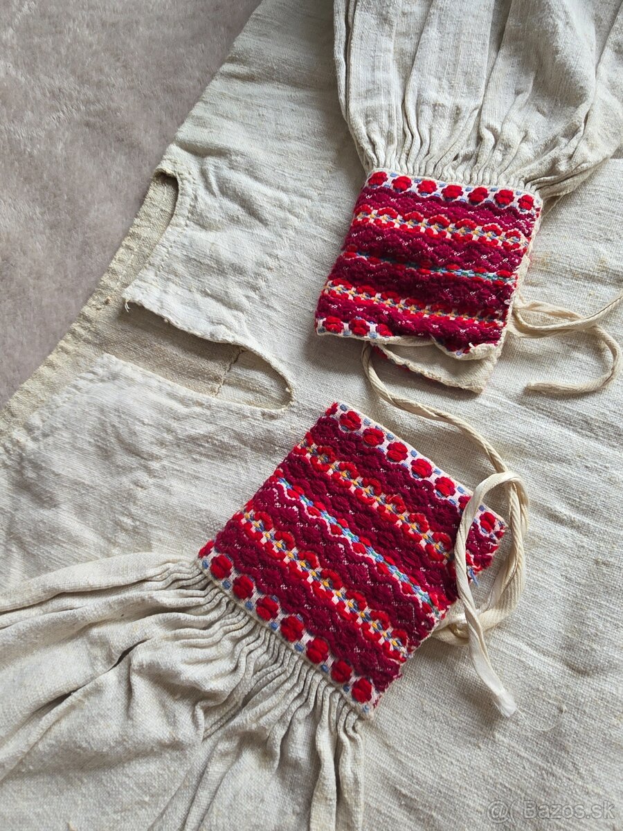 Stary kroj MUŽSKÉ KOŠELE A NOHAVICE