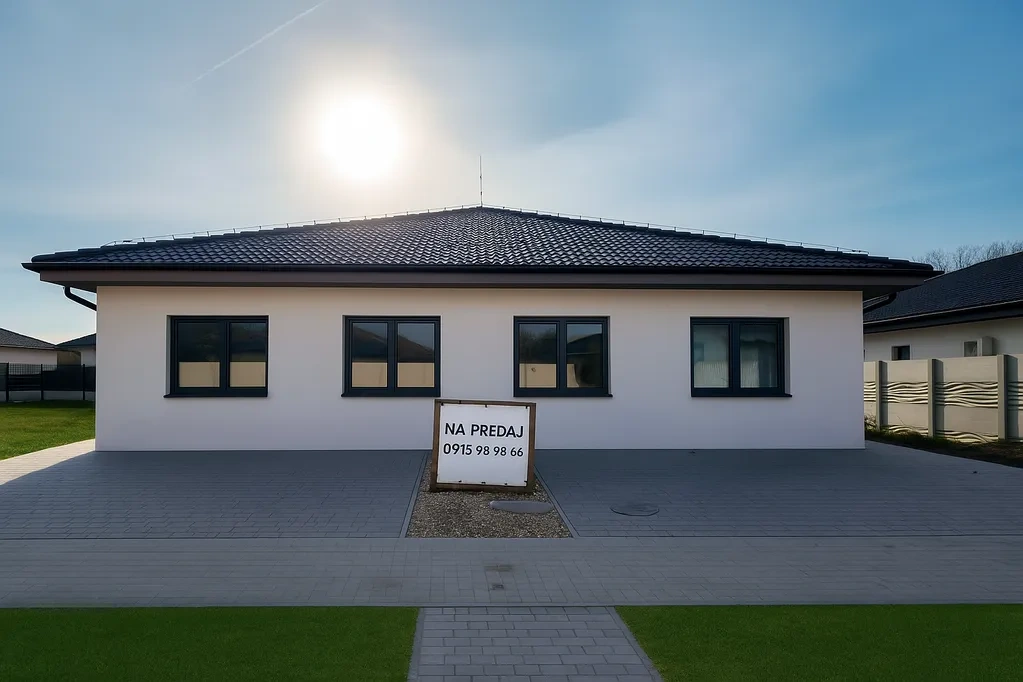 Posledny 3izbový rodinný dom v Slovenskom Grobe