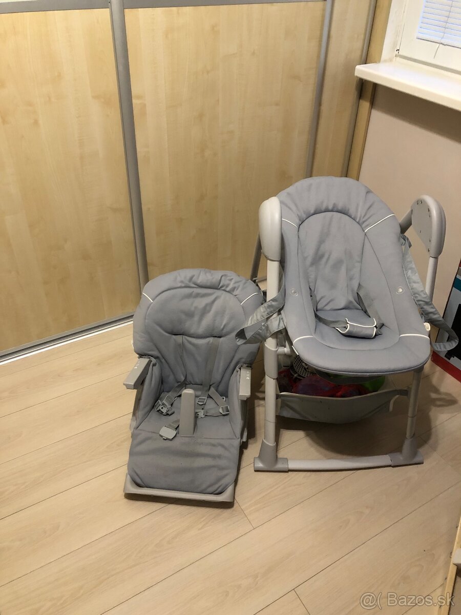 Jedálenská stolička Hauck 3v1