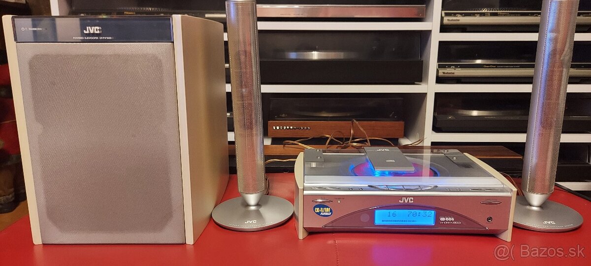 Predám mini systém JVC FS-SD1000