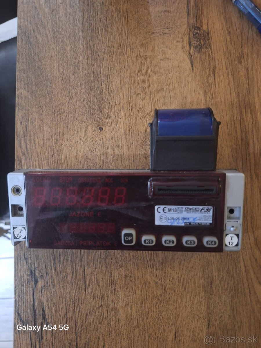 Predám taxameter F3