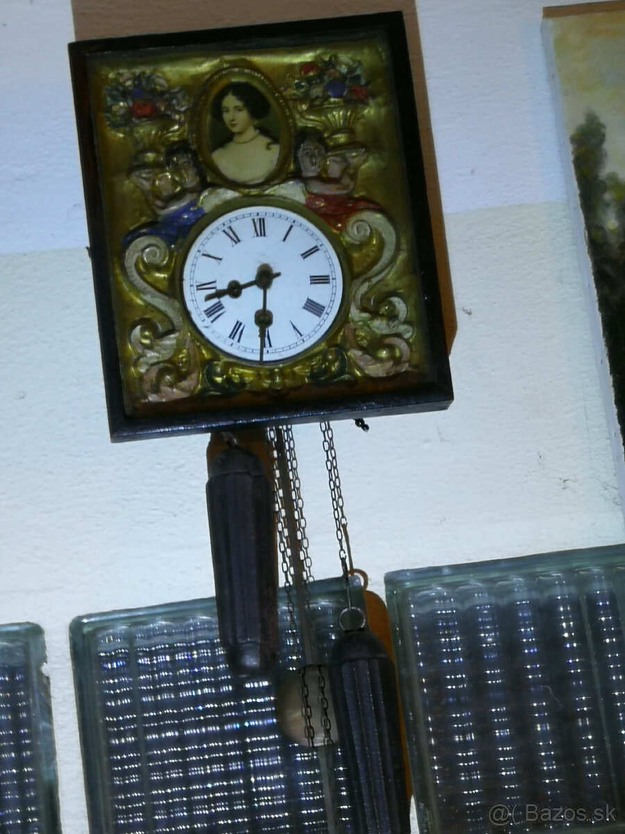 Staré hodiny okolo 1850