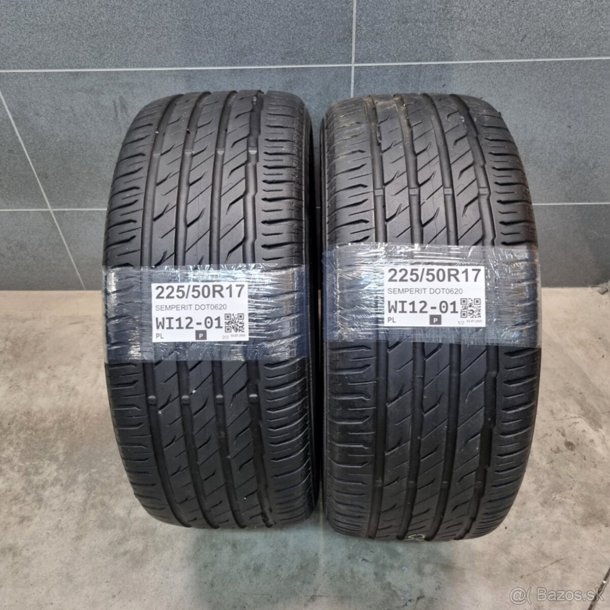 Letné pneumatiky 225/50 R17 SEMPERIT