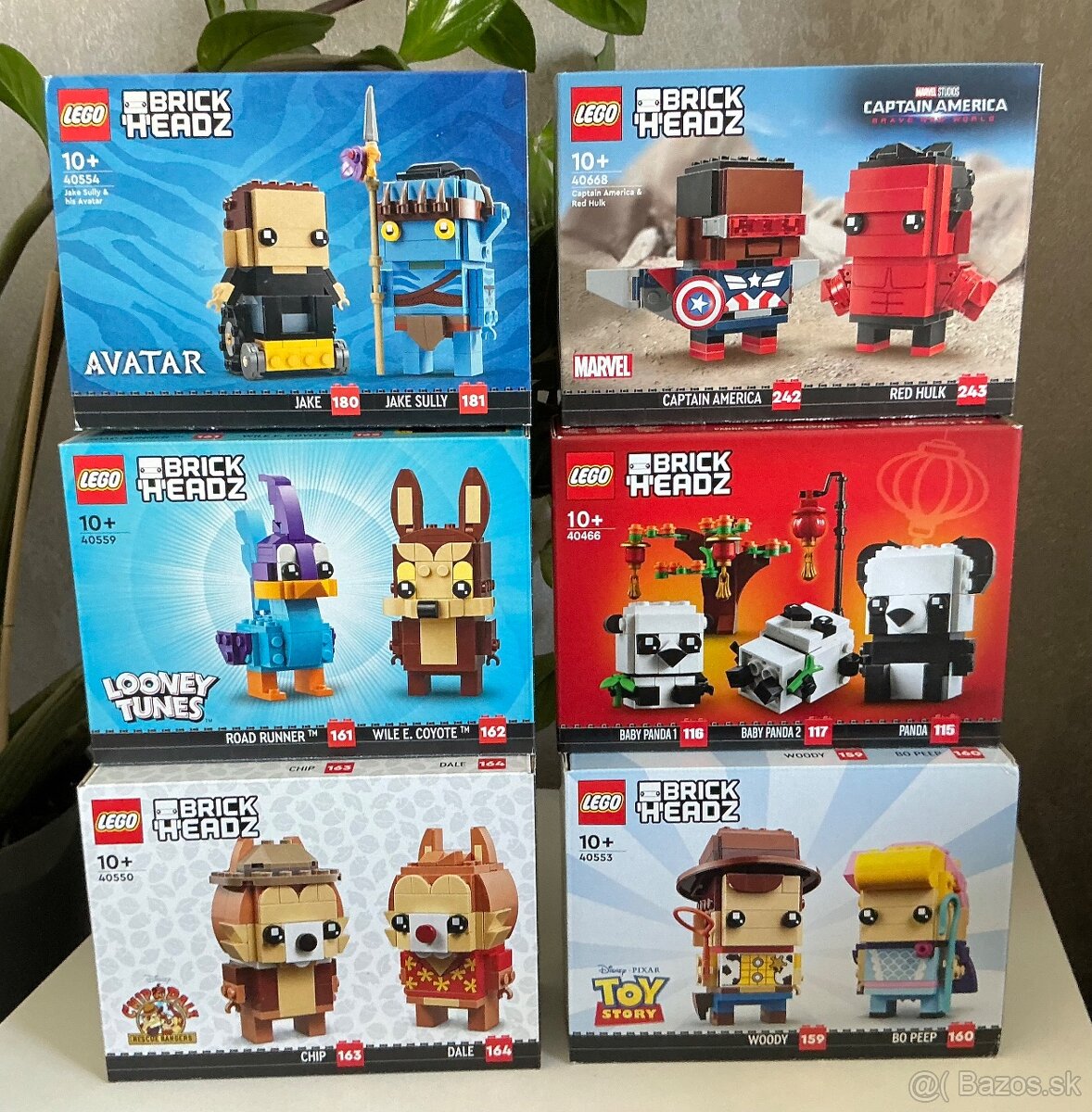 Lego Brickheadz - nové