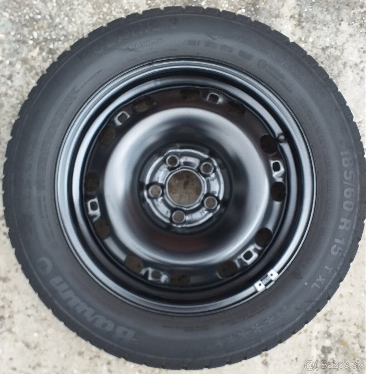 Sada zimných pneu na diskoch 185/60 R15 T XL