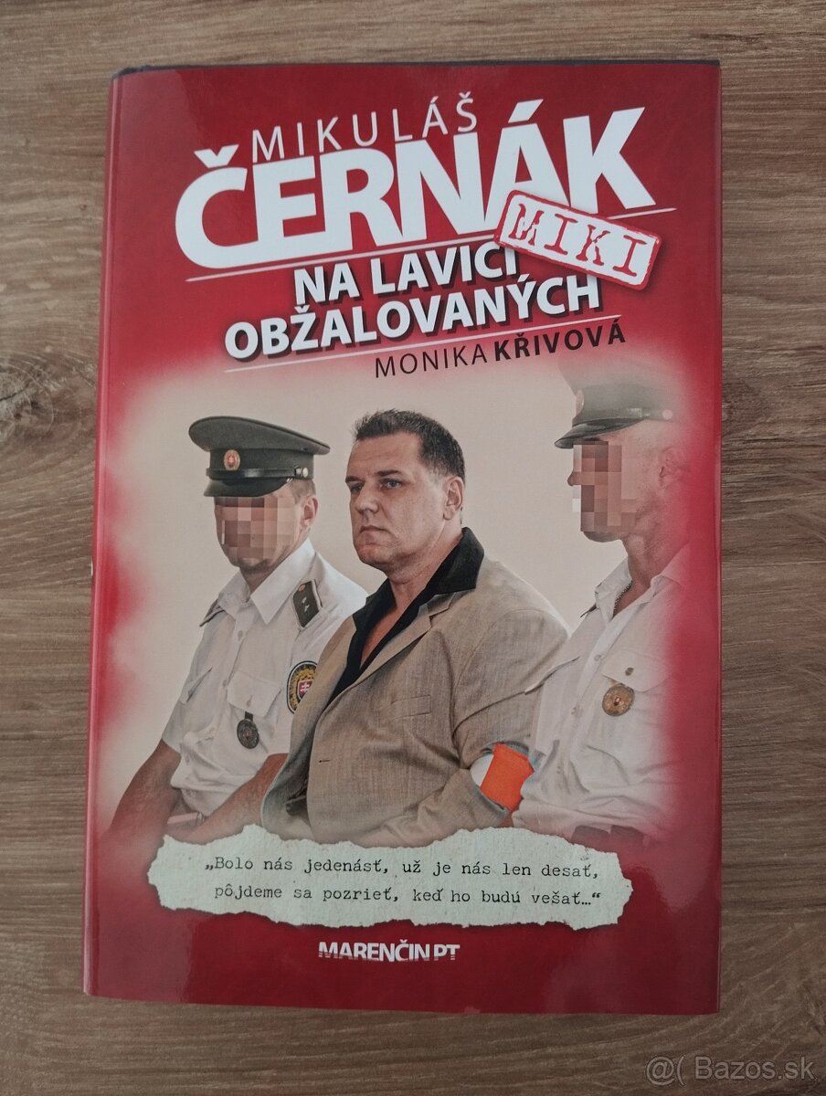 Mikuláš černák na lavici obžalovaných