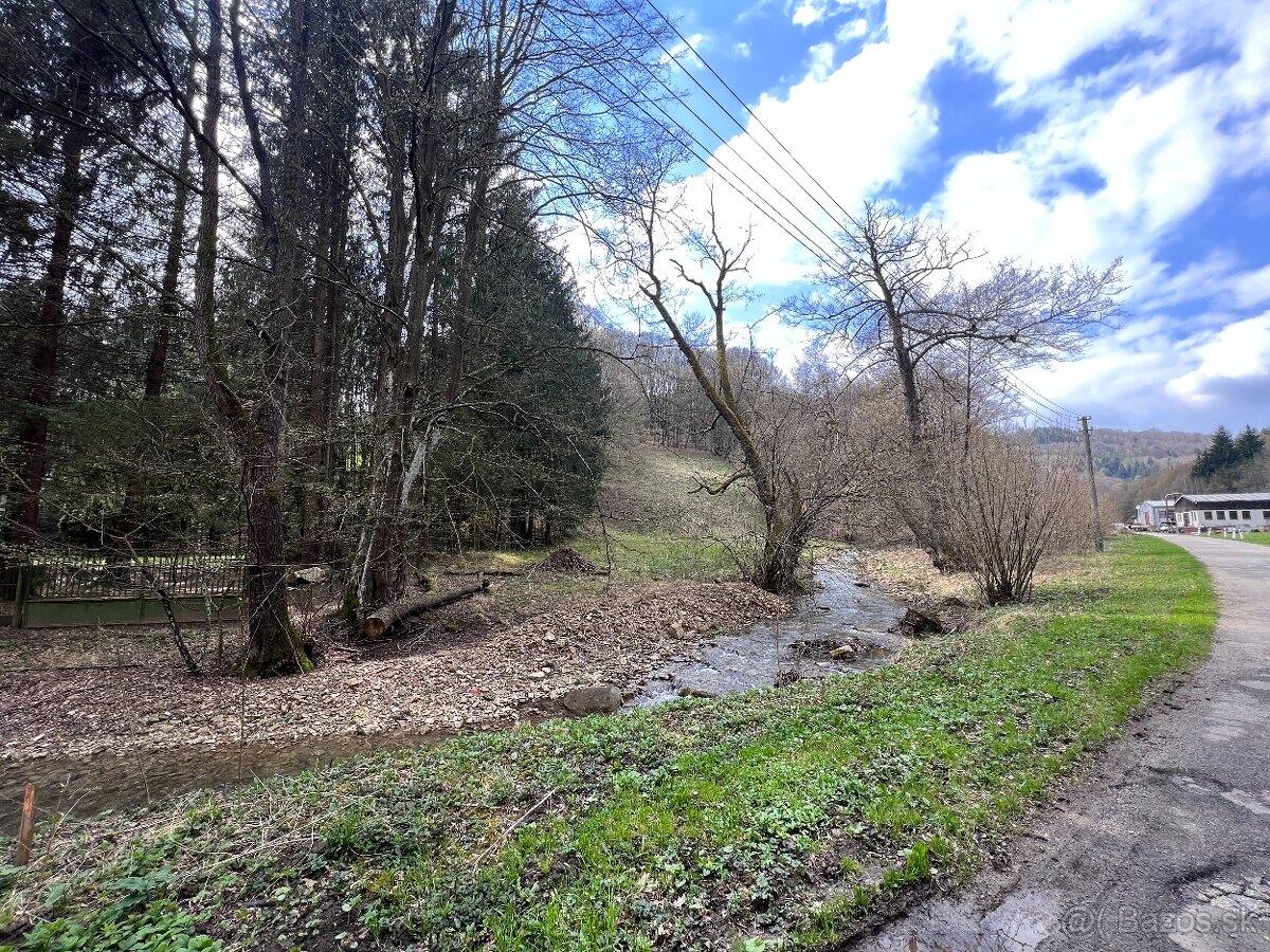Na predaj krásny lesný pozemok Drietoma-Liešna, 6549m2