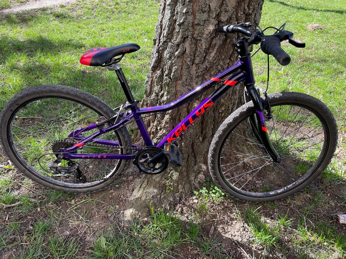 Predám dievčenský bicykel Kellys Kiter 30, veľkosť 24”