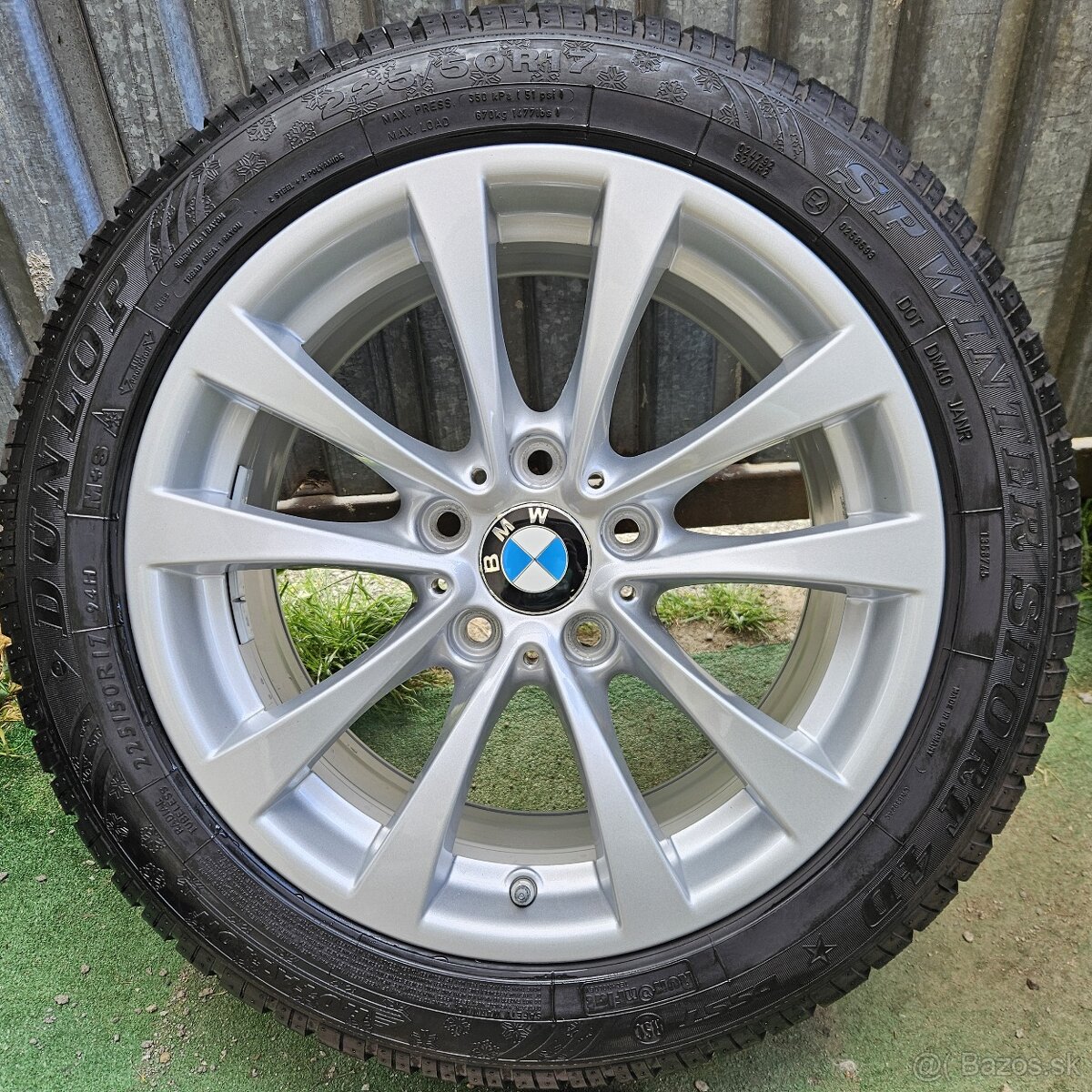 Originálna zimná sada BMW - 5x120 r17 + DUNLOP 225/50 r17