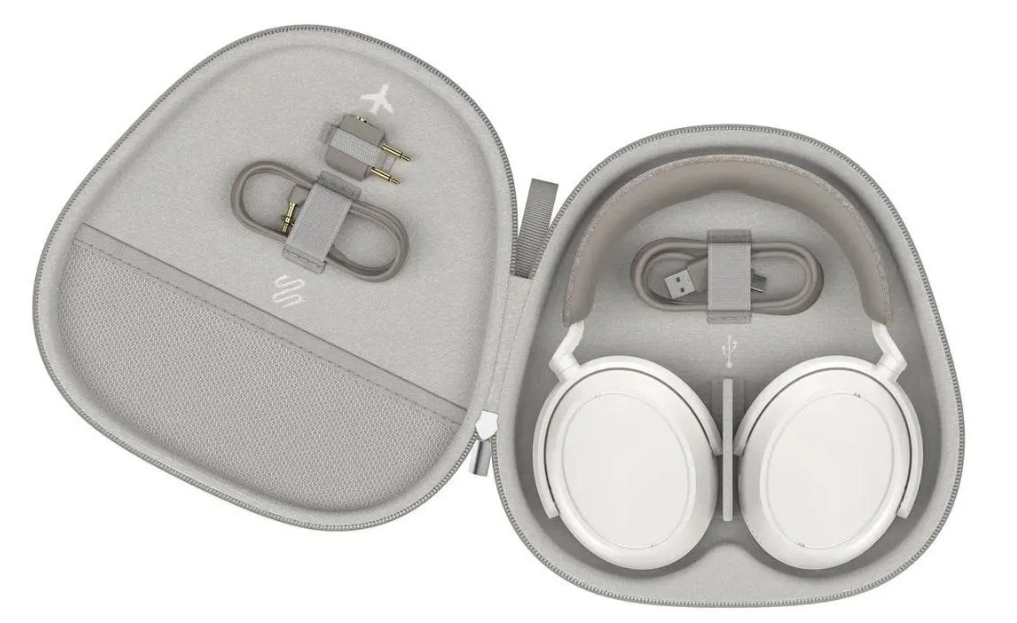 Bluetooth slúchadlá Sennheiser Momentum 4 - biele
