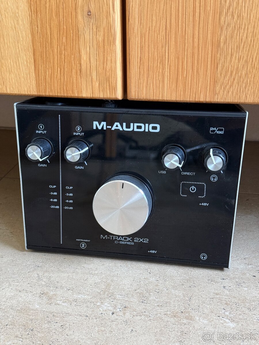 USB audio Prevodník M-Audio