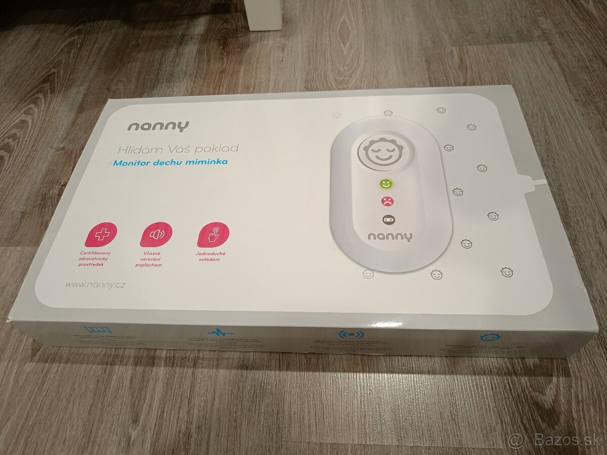 Jablotron Monitor dychu Nanny BM-02A v záruke