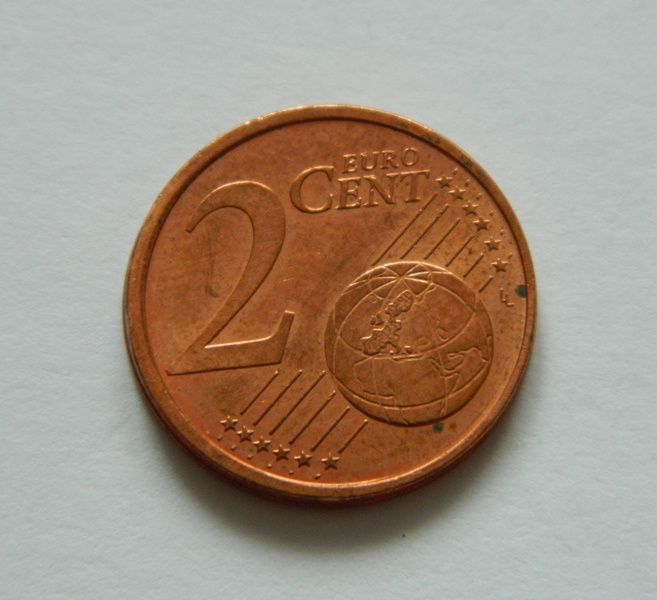 Predám 2 euro cent 2003 F Nemecko - chyborazba