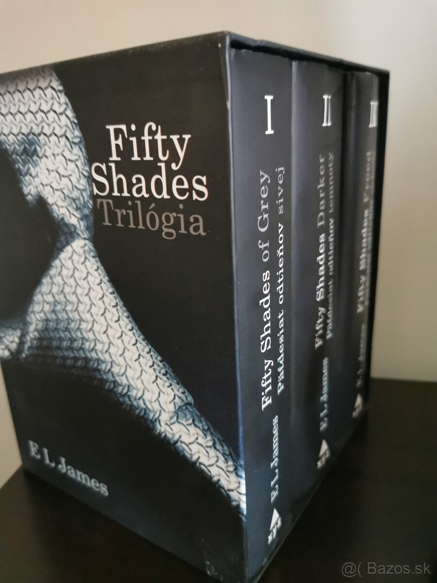 50 odtieňov trilógia
