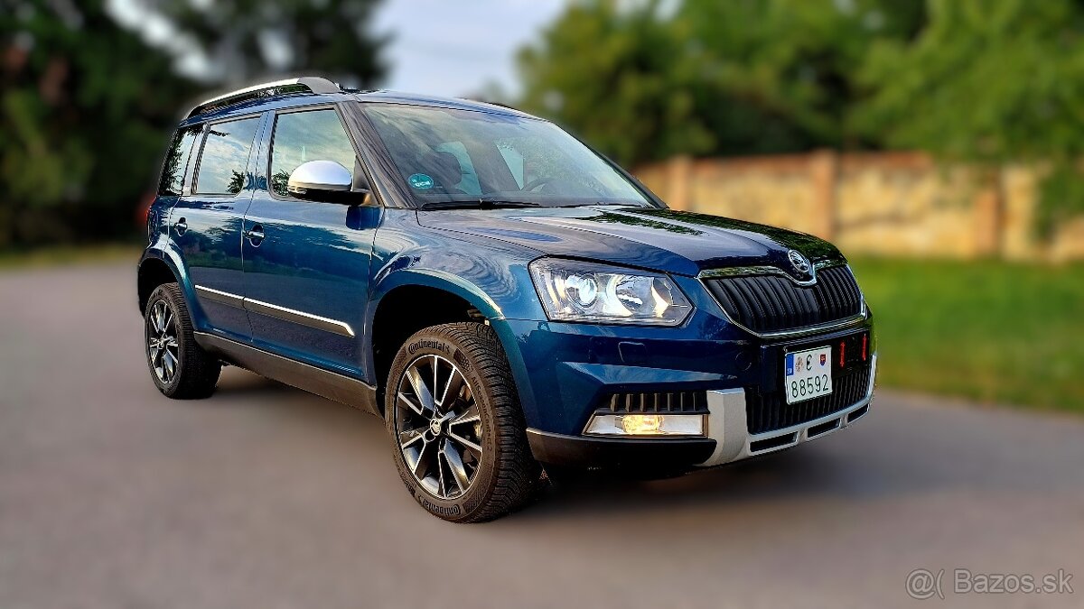 2015 ŠKODA YETI 4x2 ADVENTURE 1.2TSi, 7°DSG, 132tis KM