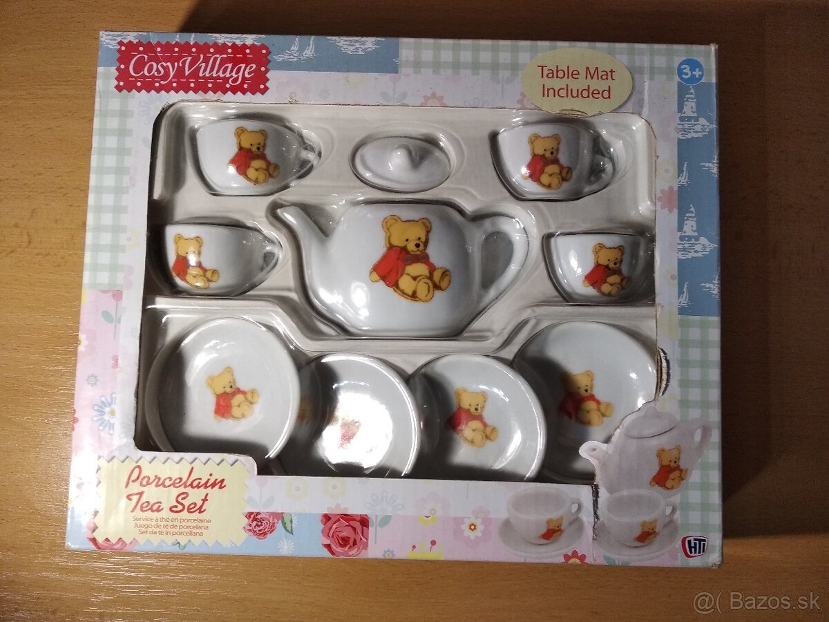Porcelánová detská čajová súprava