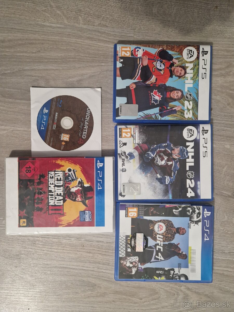 Predam hry na ps5 ps4