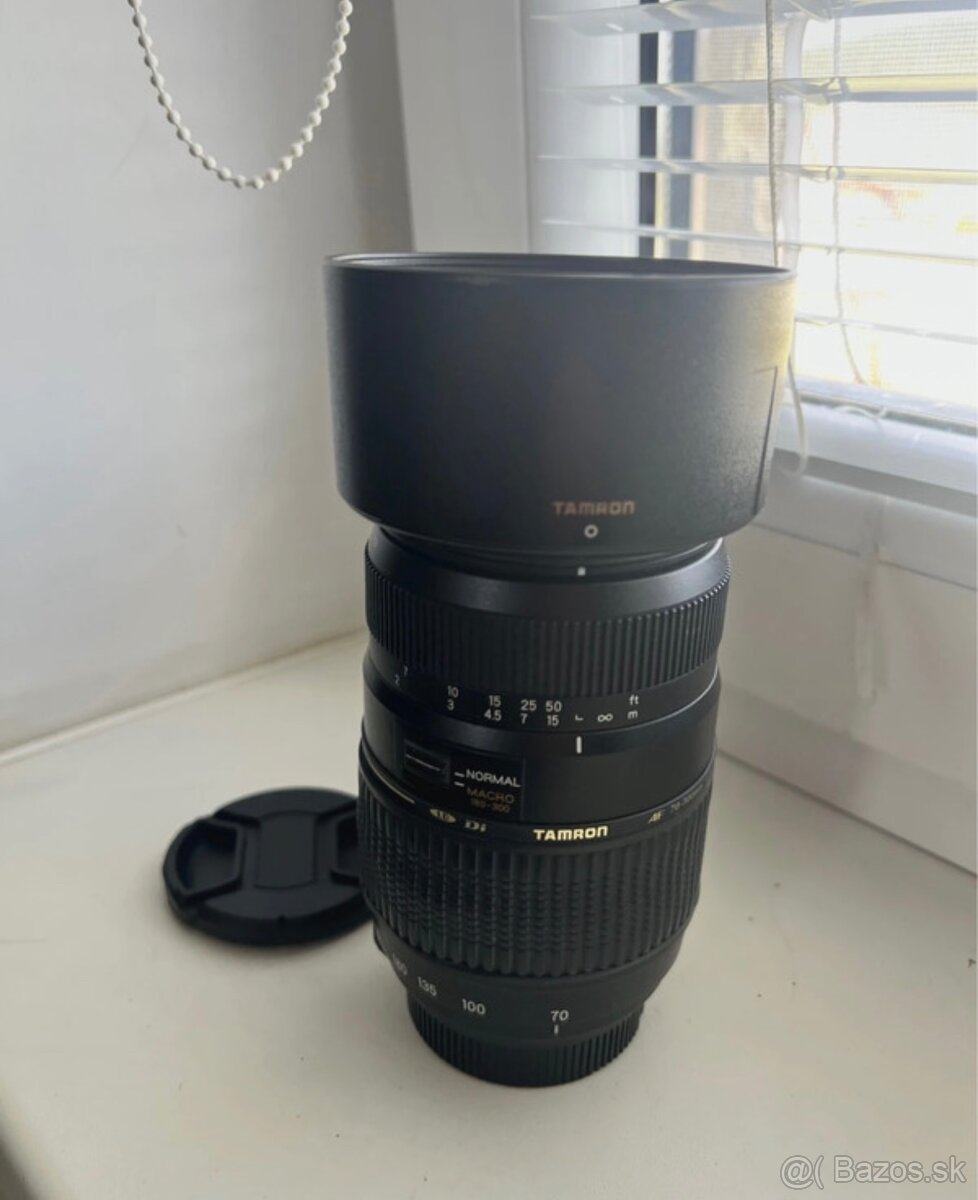 objektív Tamron AF 70–300 mm pre Nikon