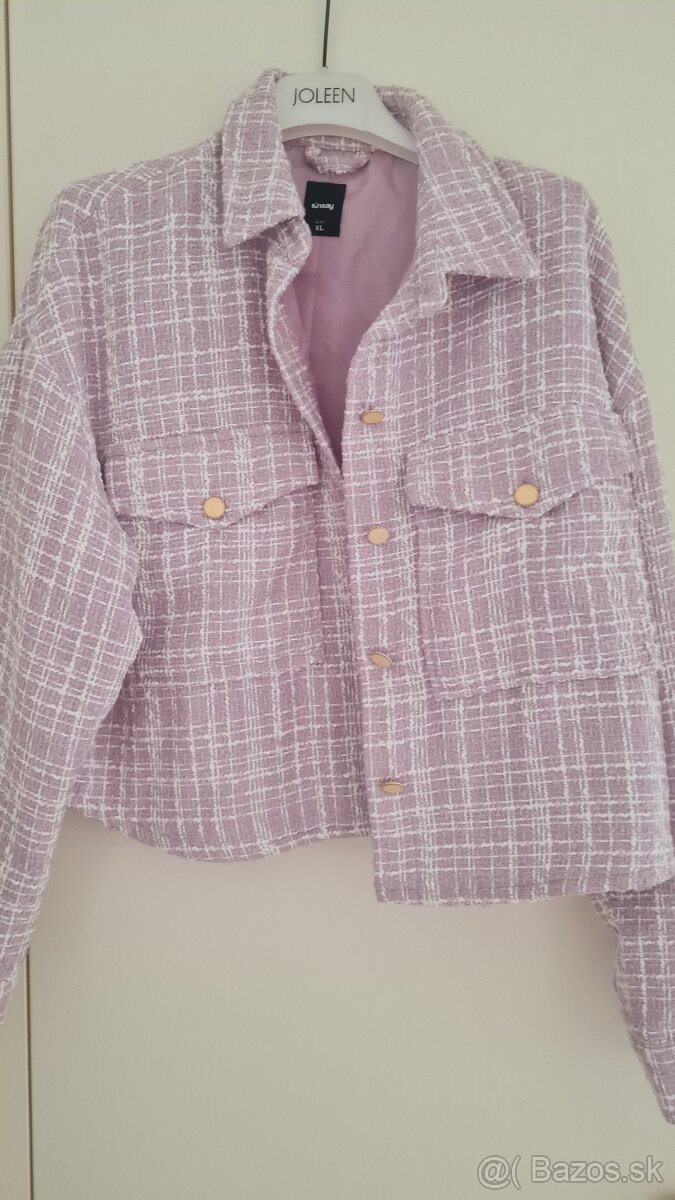 Elegantné teplé sako