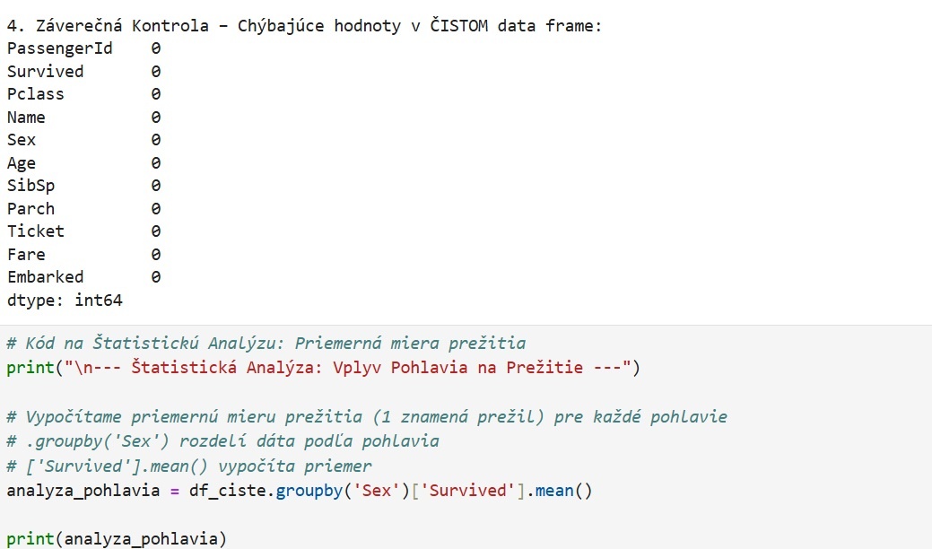 Vyčistenie a Analýza Dát Excel/CSV | Python & Pandas