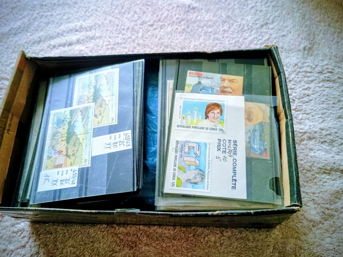 Španielsko,Francuzsko FDC+ známky