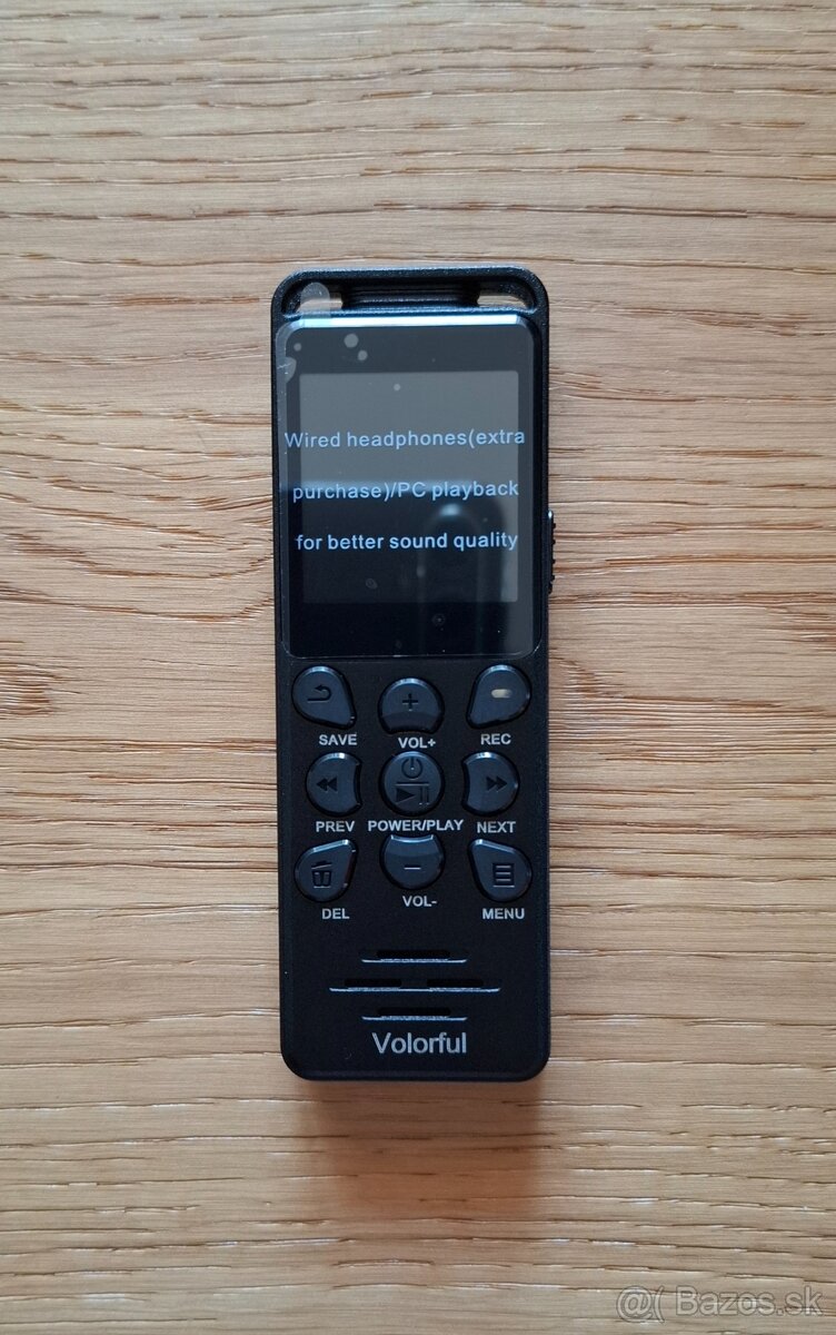 Digitálny diktafón