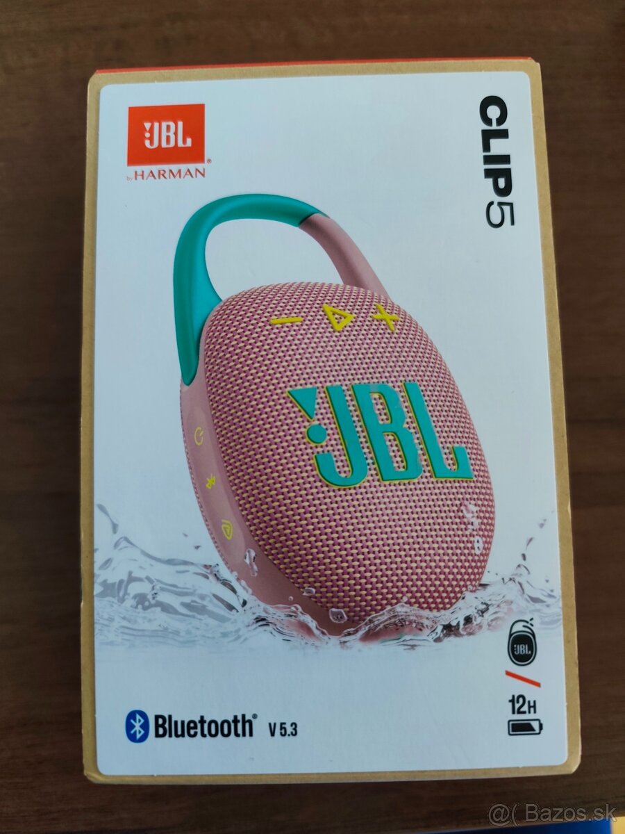 Predám bluetooth reproduktor JBL clip 5