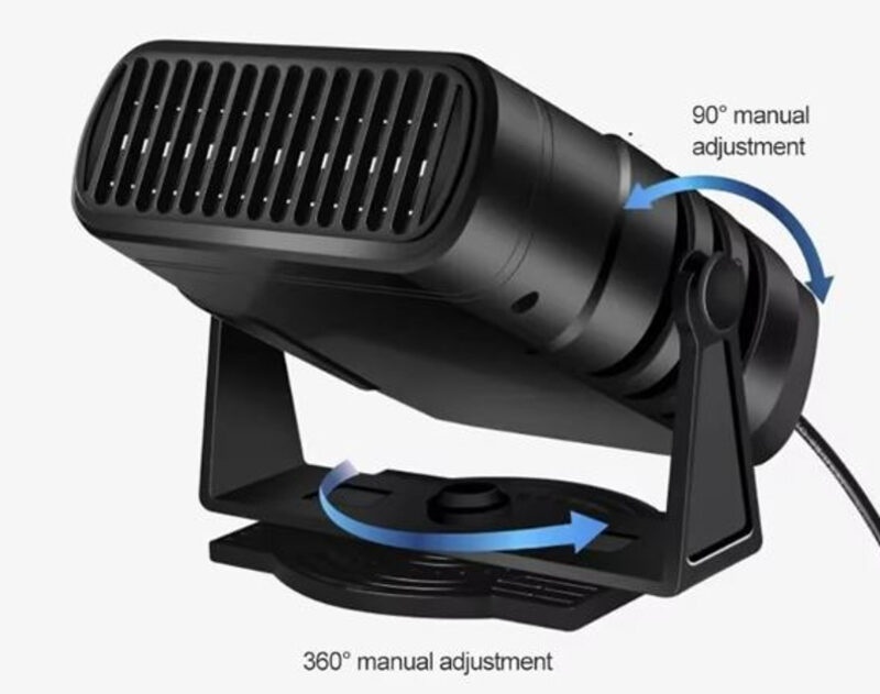 Nový multifunkčný ohrievač, fukár a klíma do auta