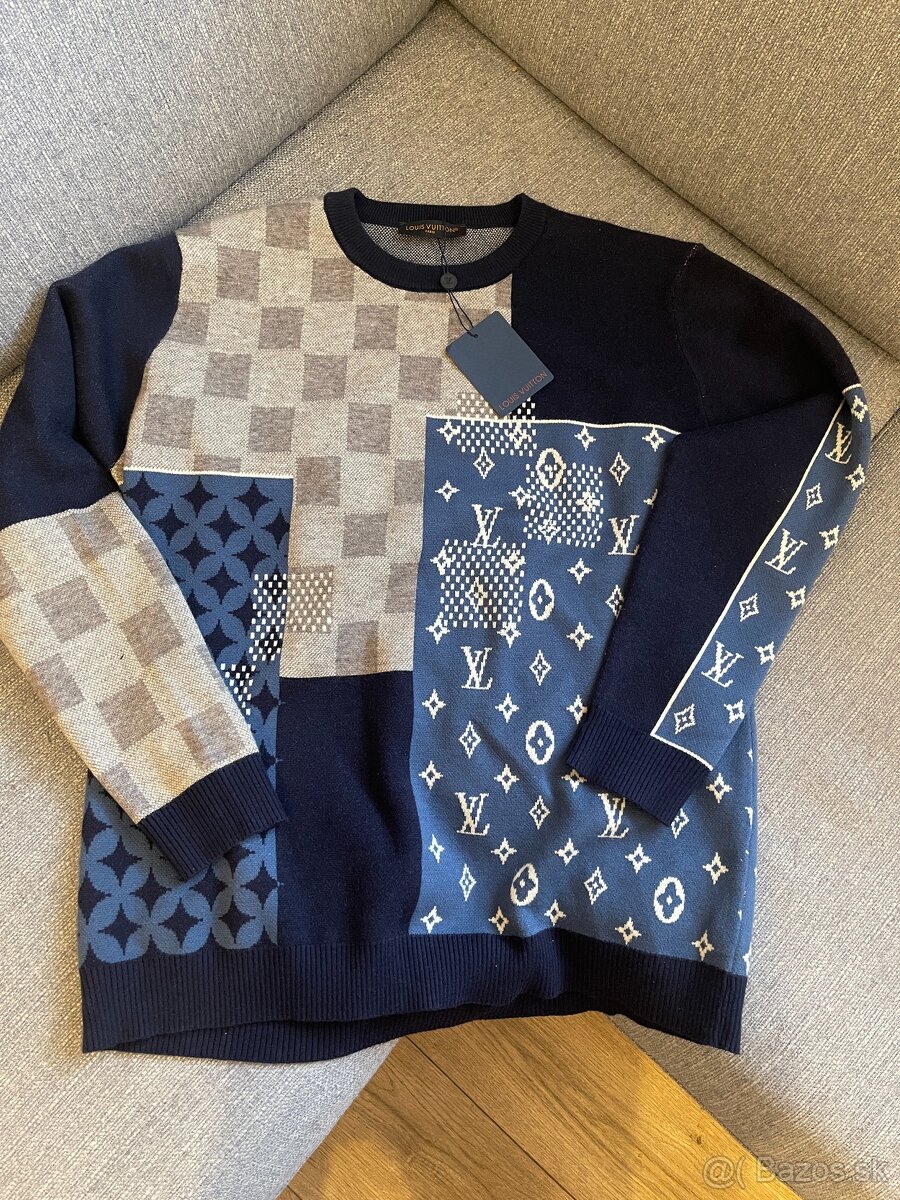 Louis Vuitton patchwork sveter