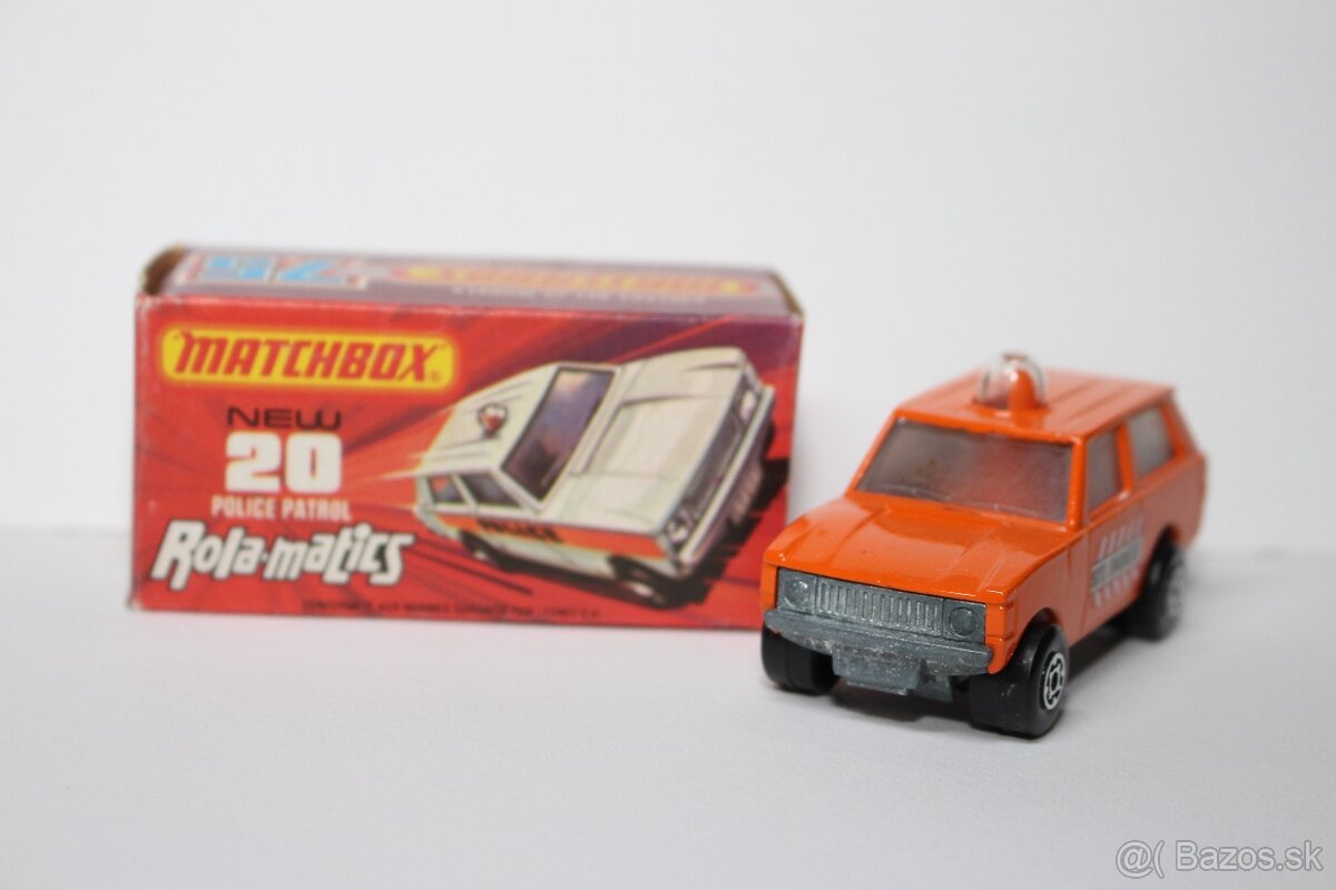 Matchbox RM Police patrol