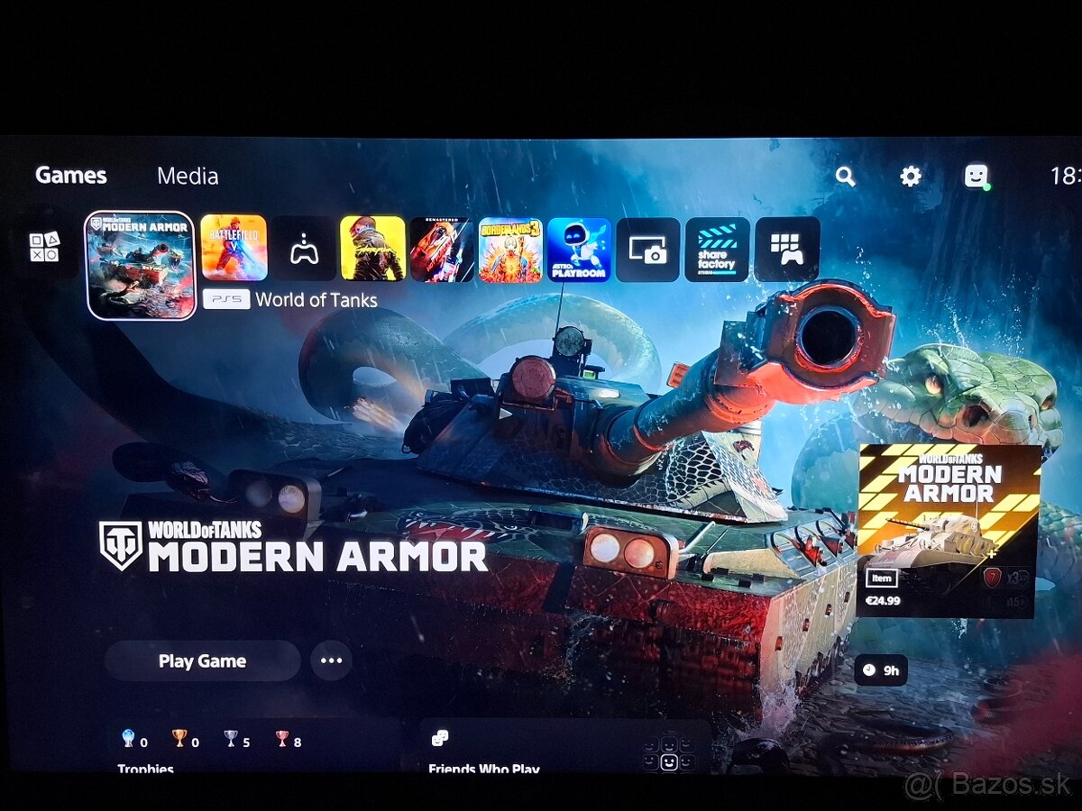 Playstation 5 účet