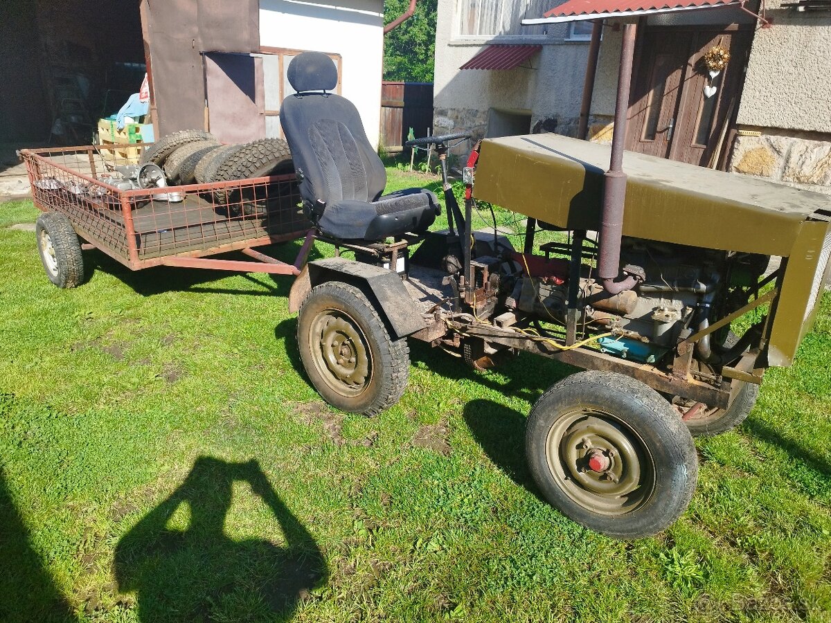Malotraktor Škoda 1202