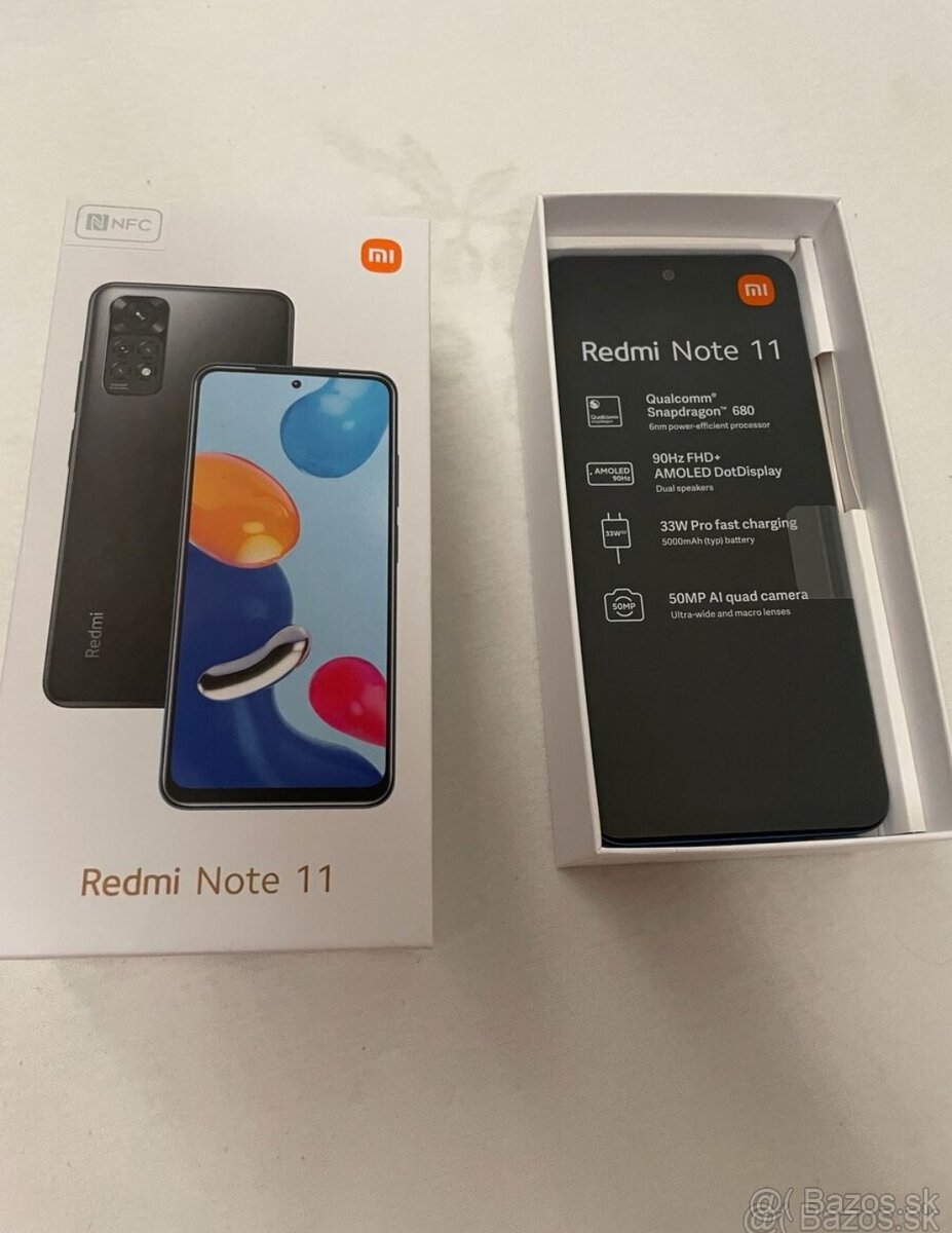 Xiaomi Redmi Note 11, 4/128 GB, Dual SIM.