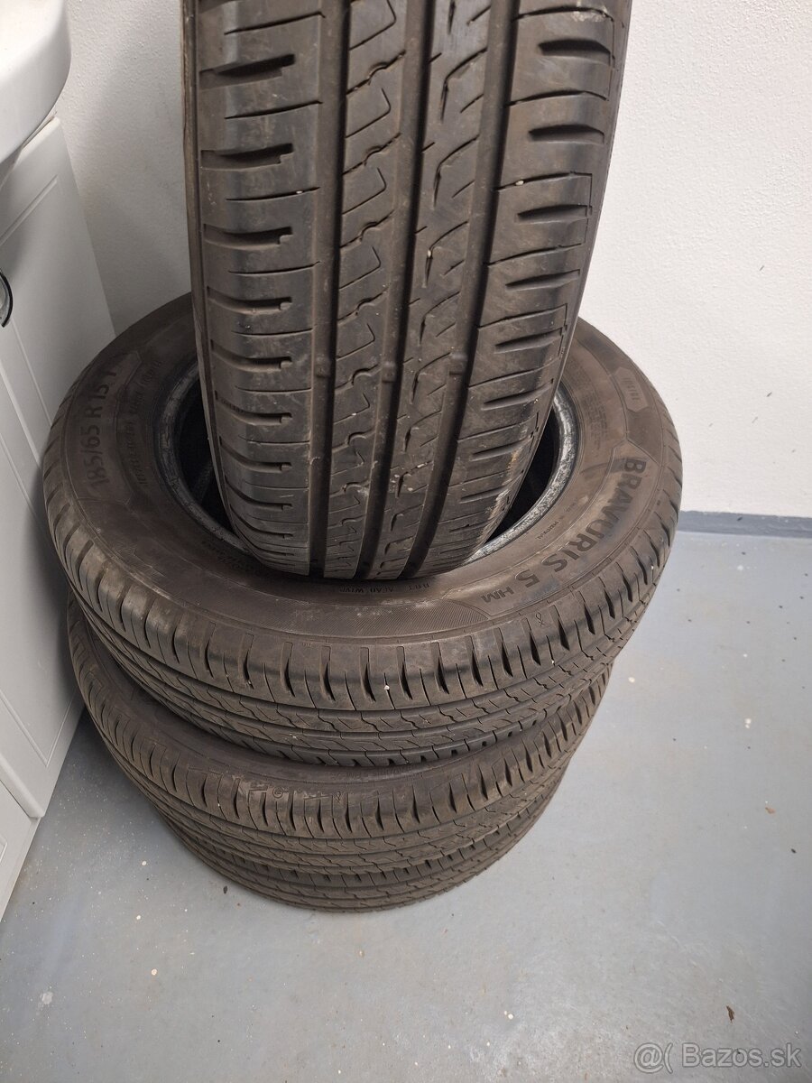 Barum bravuris 5 letné 80%stav 185/65R15