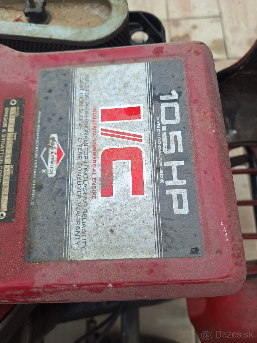 Traktorova kosačka 10,5hp