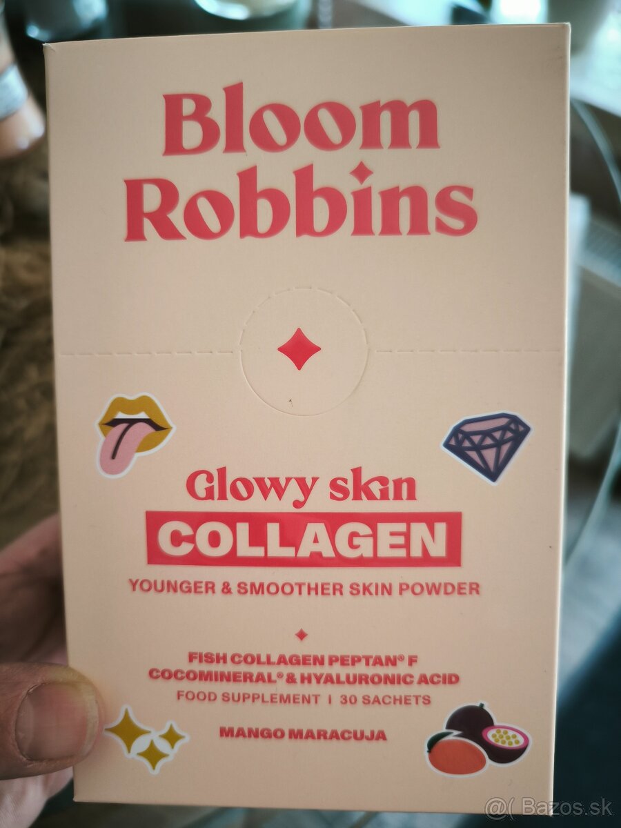 Bloom Robins kolagén mango-maracuja PC49€