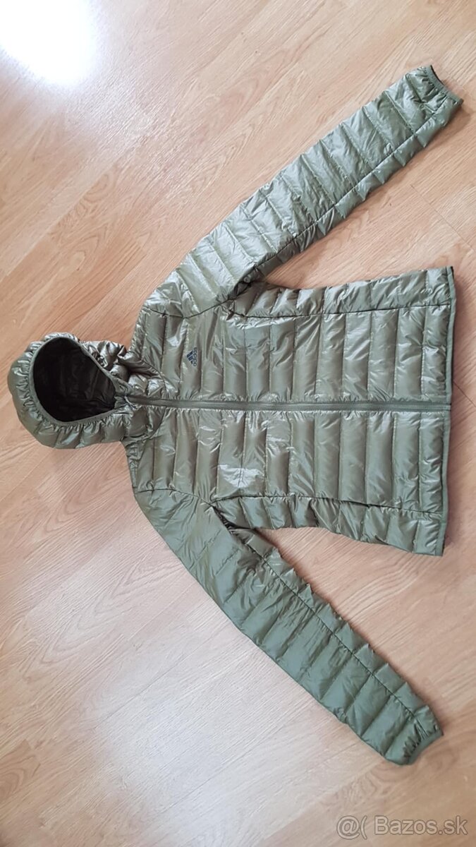 Olivová prechodná bunda v. S, Adidas